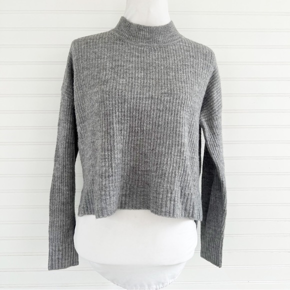 Mock neck knit sweater Ambiance Apparel Size Large - Picture 1 of 10